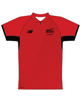 Hockey NZ Women's Officials T-Shirt (Red)